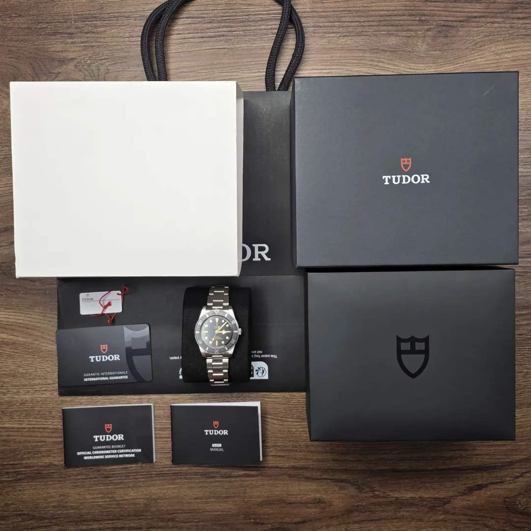 Tudor Black Bay 54 BB54 M79000N-0001 on wrist