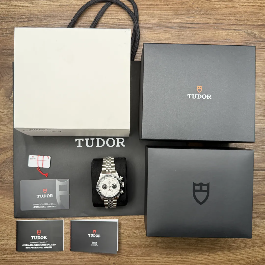 Tudor Black Bay Chrono “Panda” on Jubilee