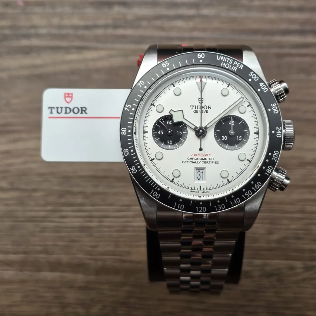 Tudor Black Bay Chrono “Panda” on Jubilee