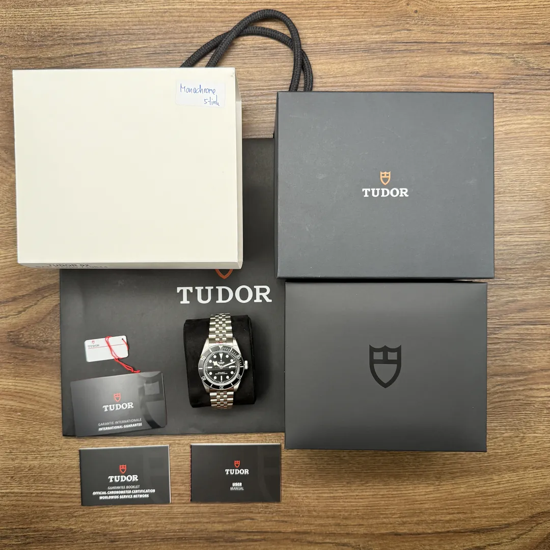 Tudor Black Bay Monochrome on Jubilee