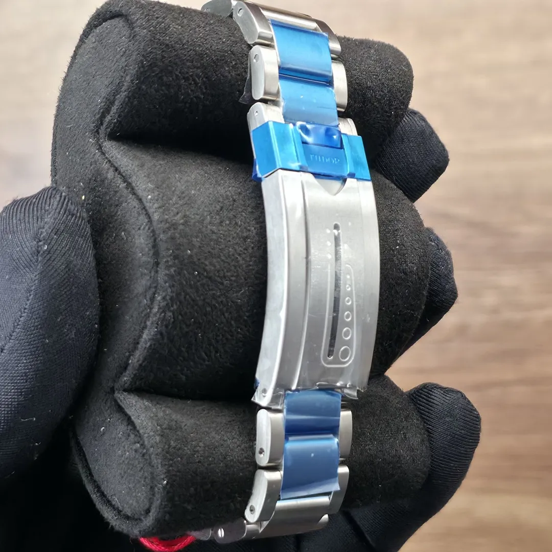 Tudor Pelagos Blue Titanium M25600TB-0001 on wrist