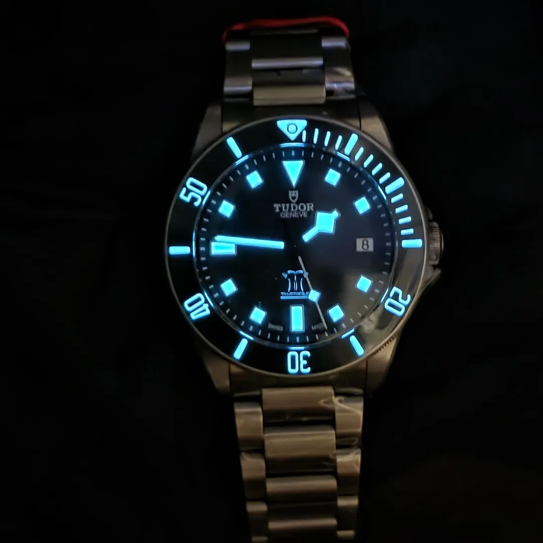 Tudor Pelagos Titanium Limited Numbered Edition (#36 of 50) “THAITANIUM” M25600TN on wrist