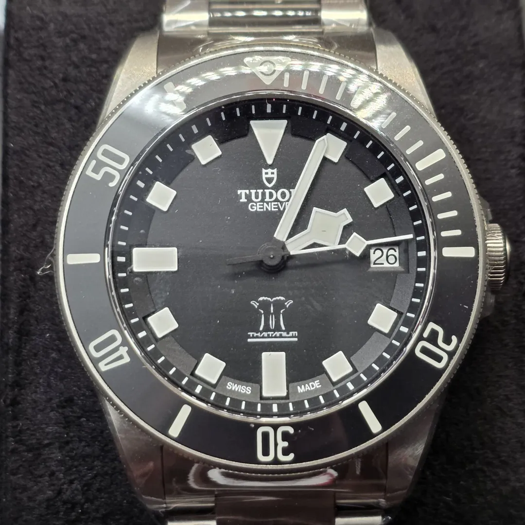 Tudor Pelagos Titanium Limited Numbered Edition (#36 of 50) “THAITANIUM” M25600TN on wrist