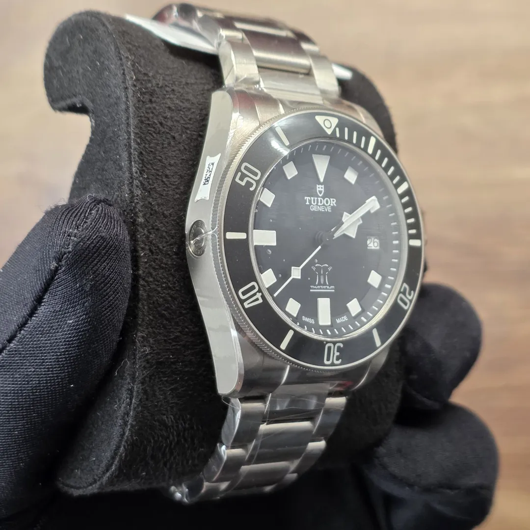 Tudor Pelagos Titanium Limited Numbered Edition (#36 of 50) “THAITANIUM” M25600TN on wrist