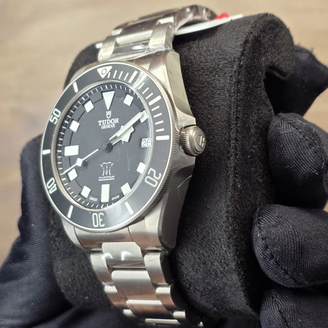 Tudor Pelagos Titanium Limited Numbered Edition (#36 of 50) “THAITANIUM” M25600TN on wrist