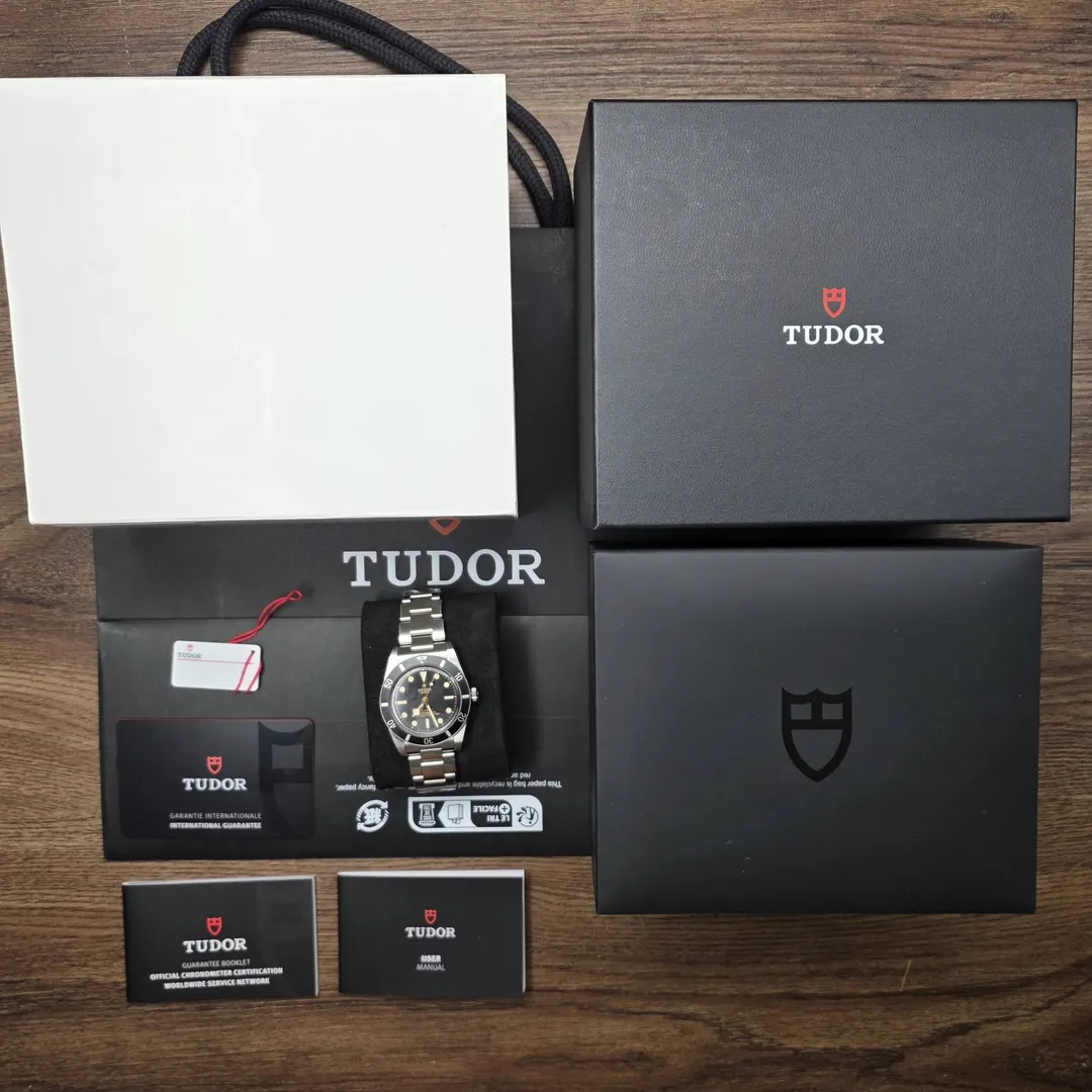 Tudor Black Bay 54 BB54 M79000N-0001 on wrist