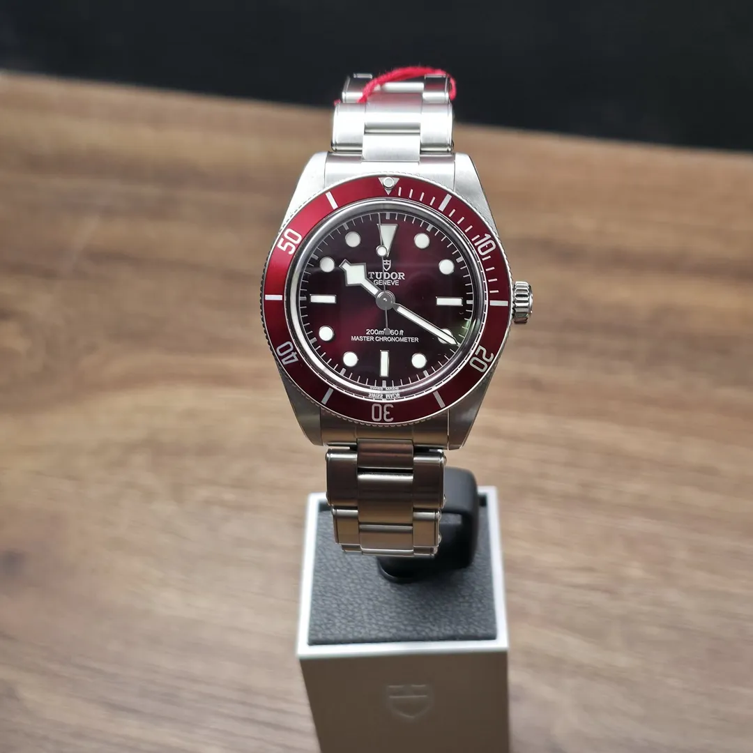 Tudor Black Bay 58 BB58 Burgundy M7939A1A0RU-0002 on wrist