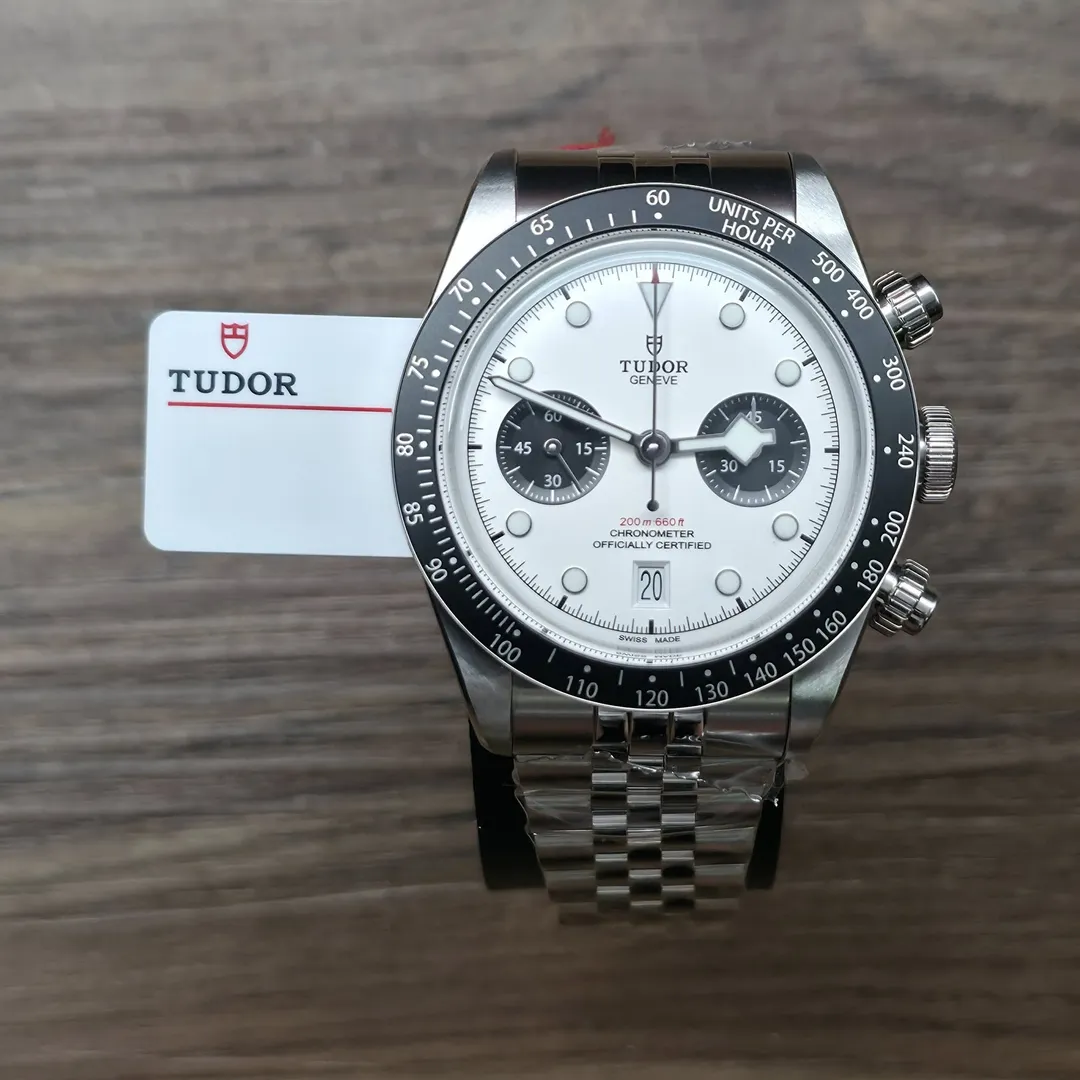Tudor Black Bay Chrono “Panda” on Jubilee