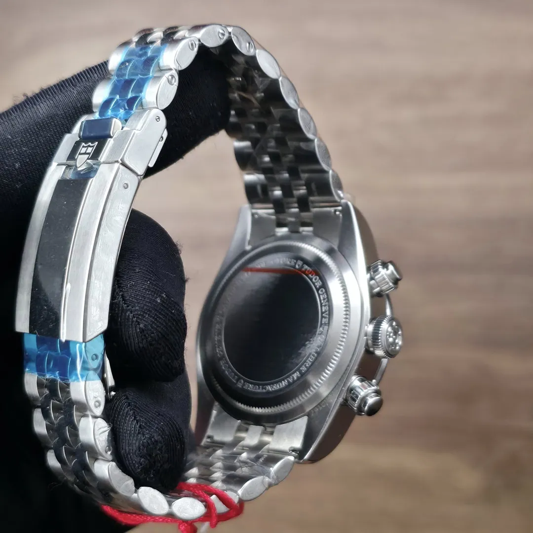 Tudor Black Bay Chrono “Panda” on Jubilee M79360N-0014 on wrist