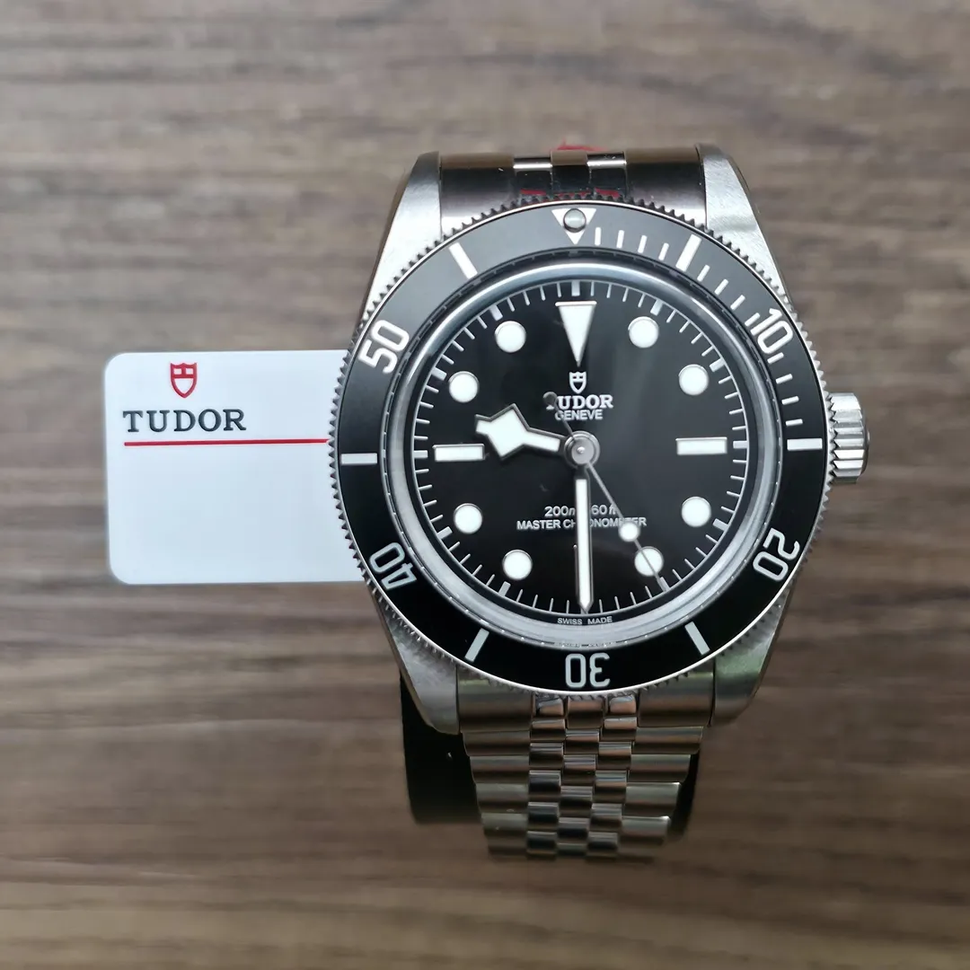 Tudor Black Bay Monochrome on Jubilee