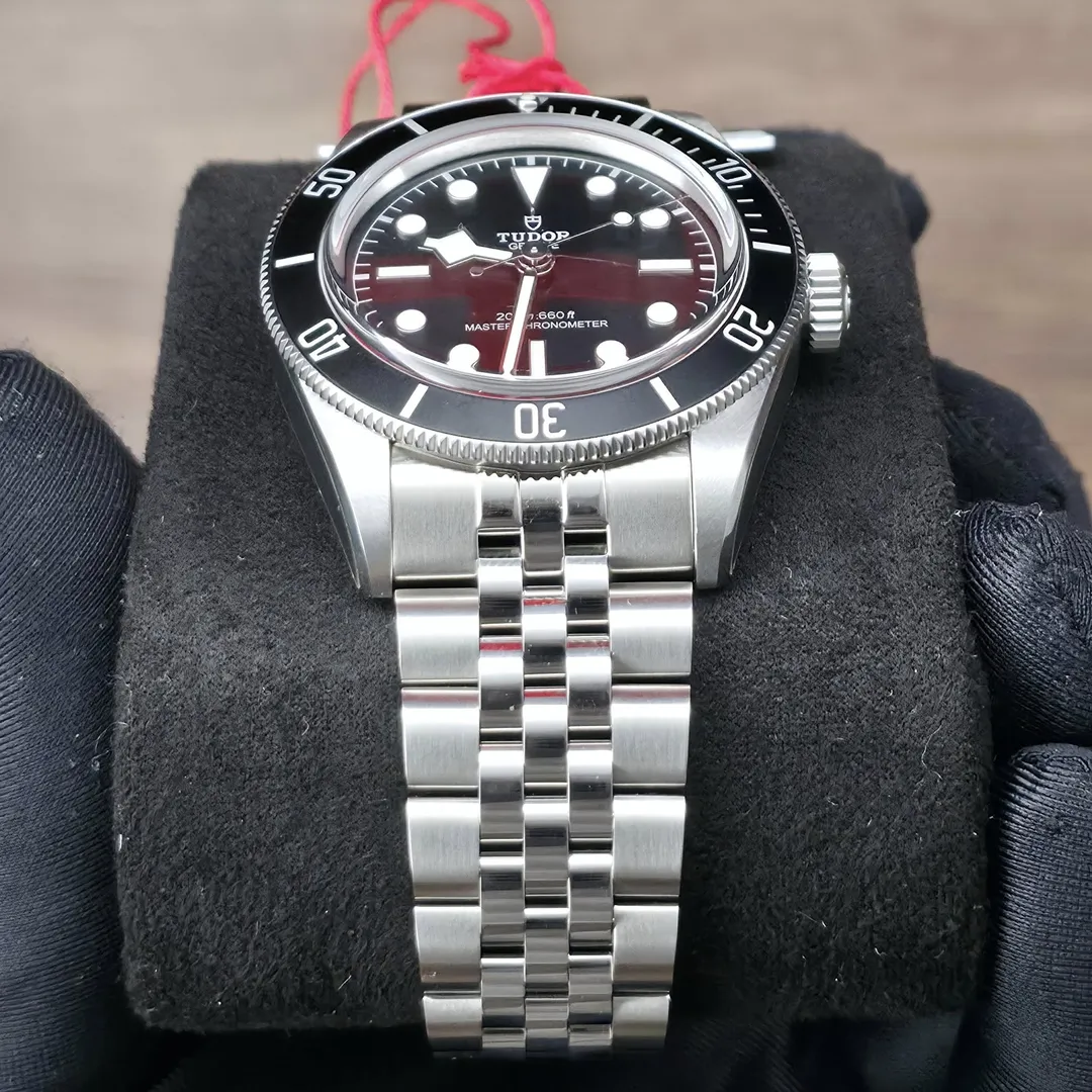 Tudor Black Bay Monochrome on Jubilee M7941A1A0NU-0003 on wrist