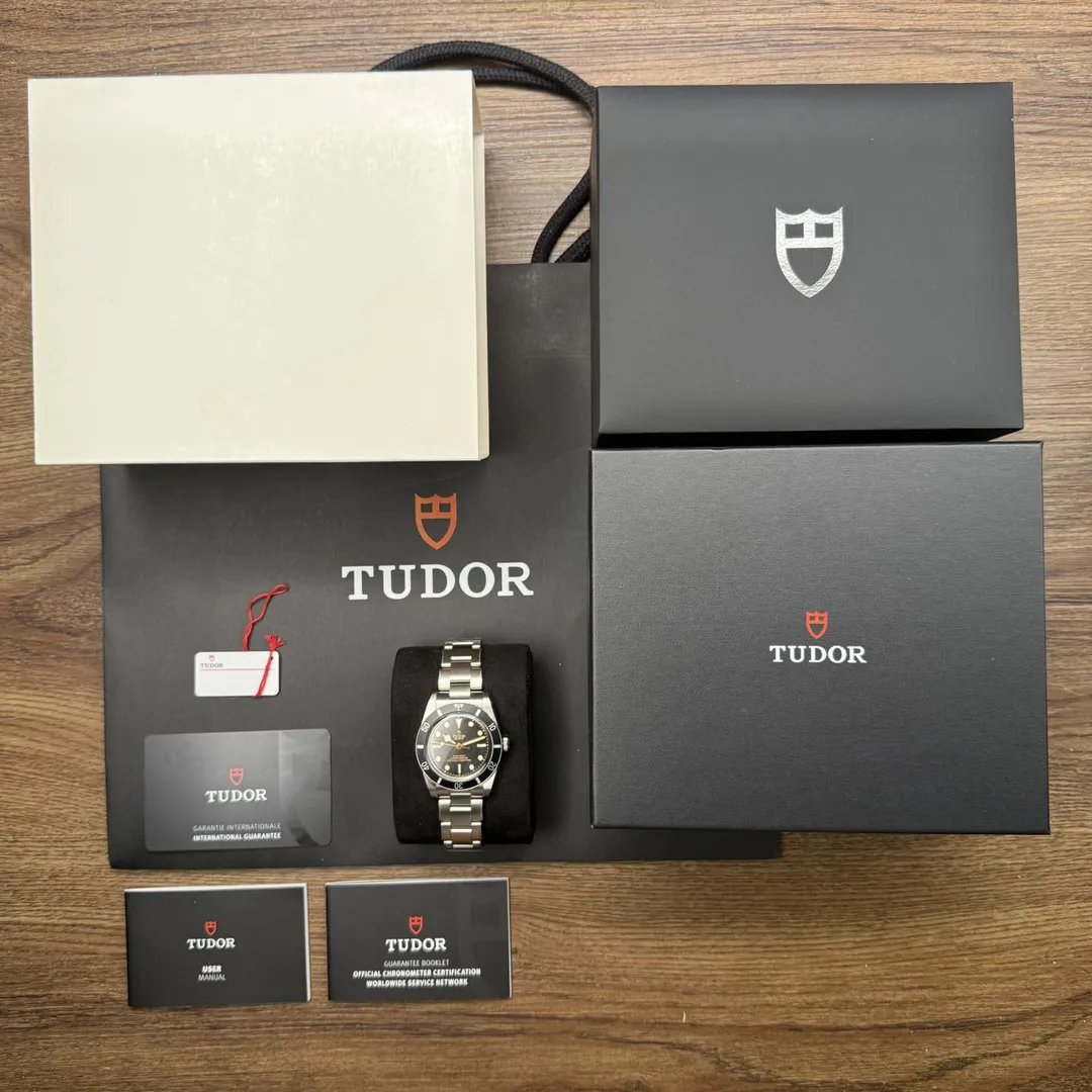 Tudor Black Bay 54 BB54 M79000N-0001 on wrist
