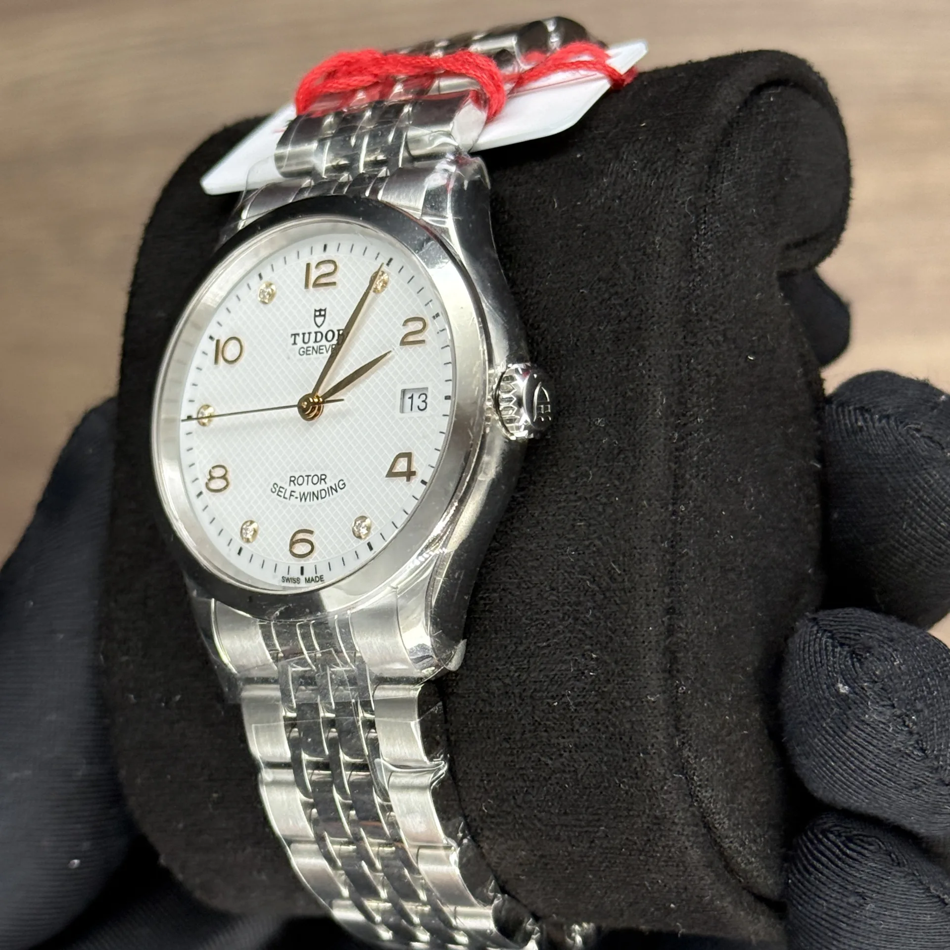Tudor 1926 36 White diamond-set dial