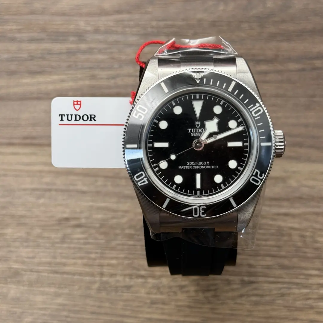 Tudor Black Bay Monochrome Rubber