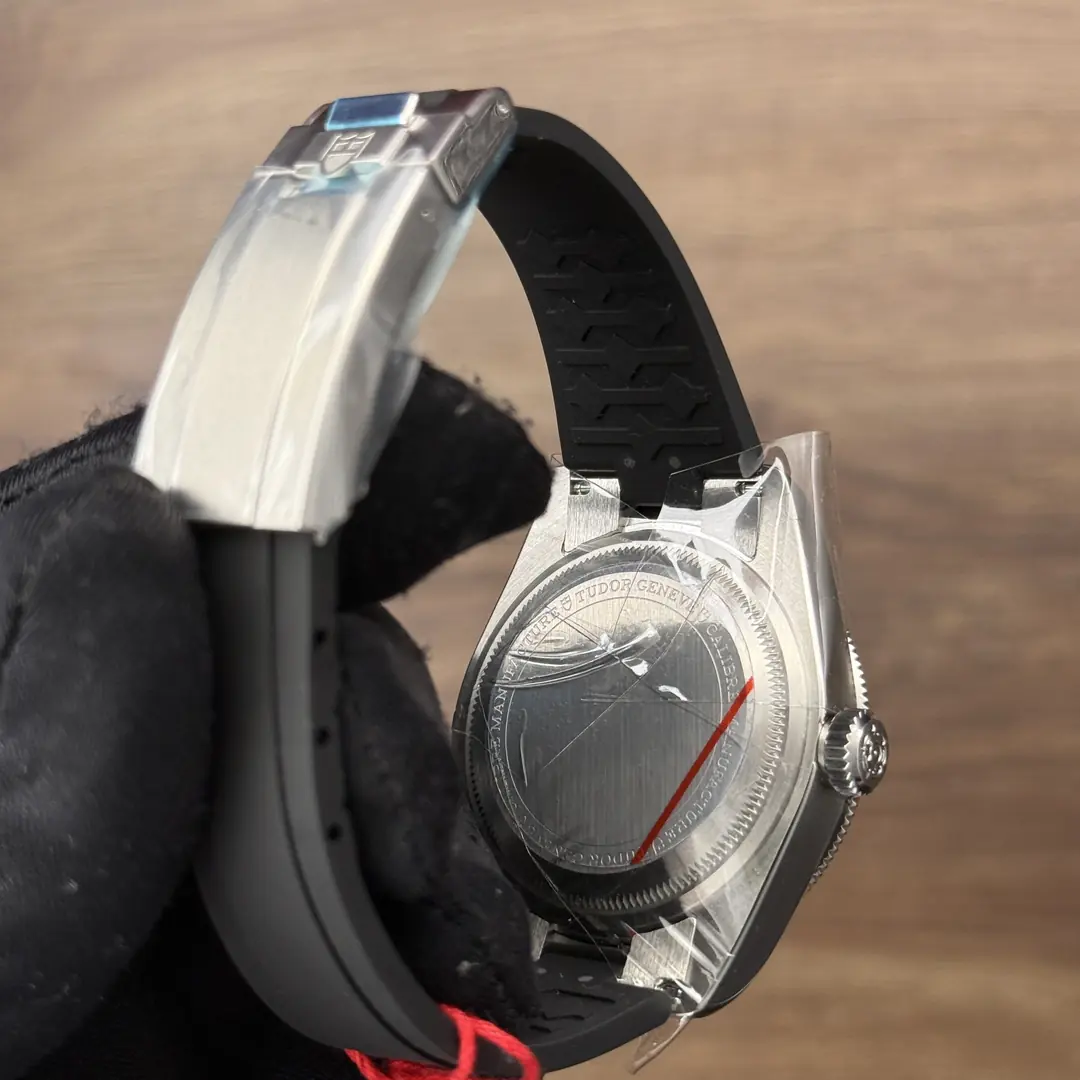 Tudor Black Bay Monochrome Rubber