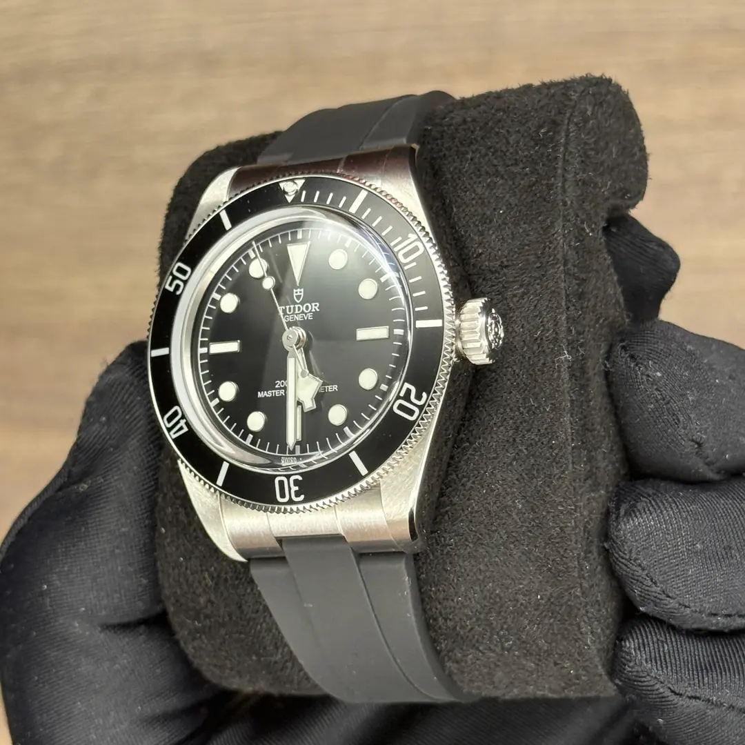 Black Bay Monochrome Rubber