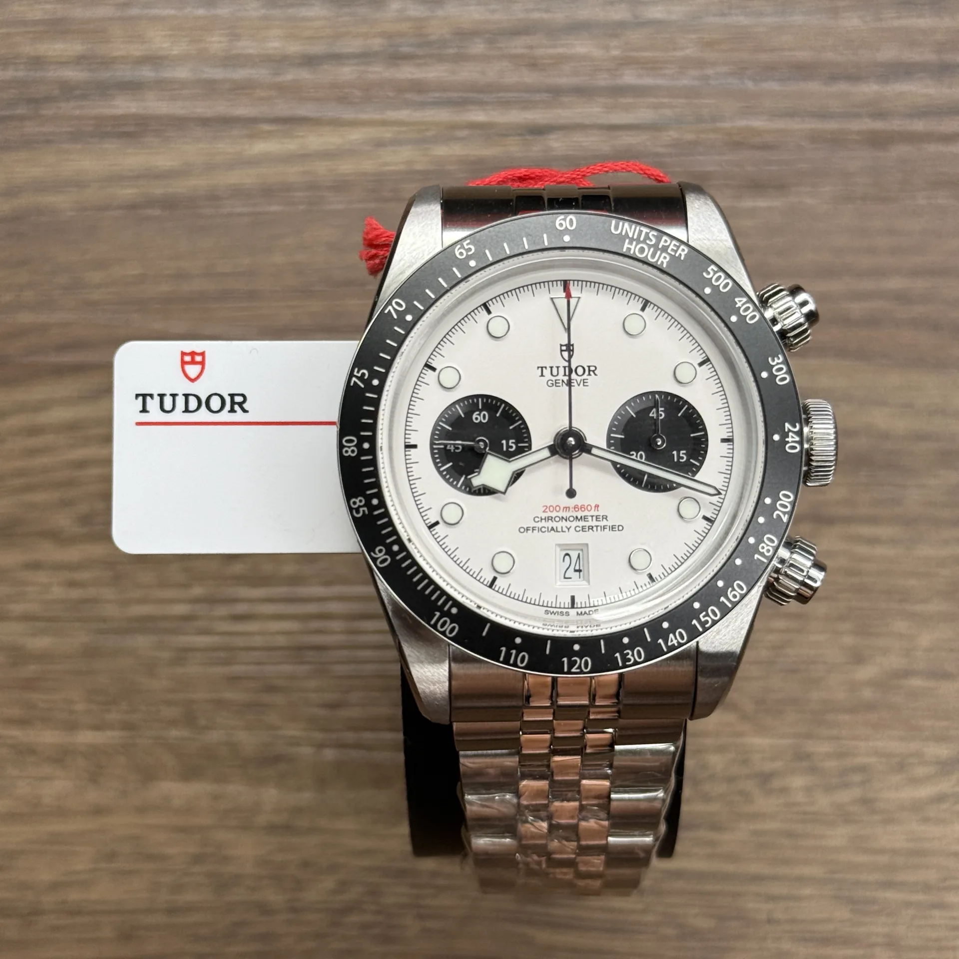 Black Bay Chrono White "Panda"