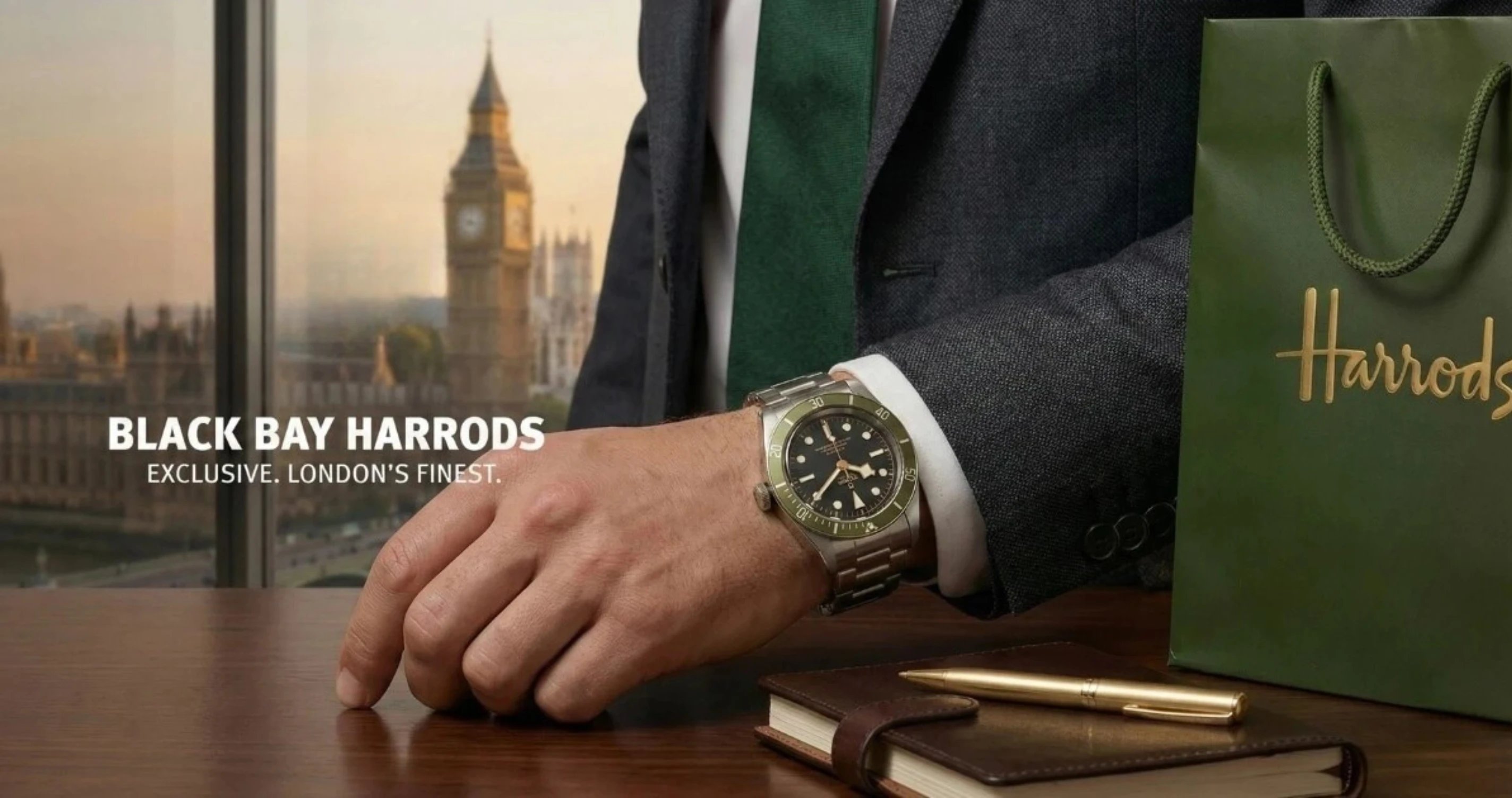 Green with Envy: The Tudor Black Bay Harrods Edition Arrives at Timekeeper PH