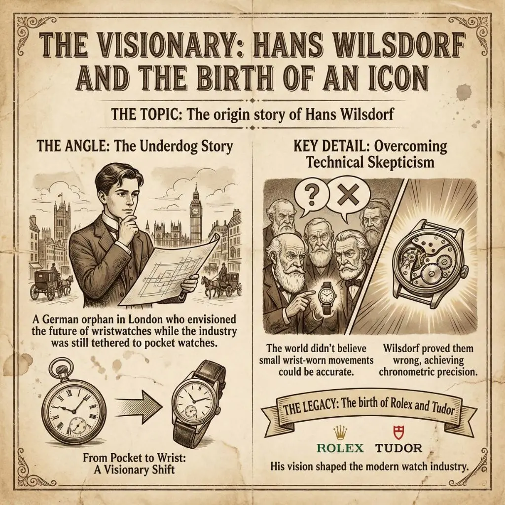 The Visionary: Hans Wilsdorf and the Birth of an Icon