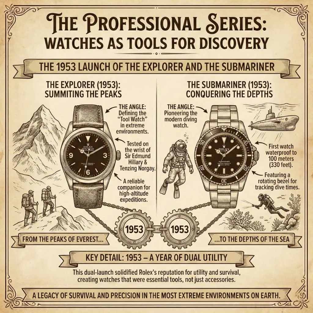The Professional Series: Watches as Tools for Discovery