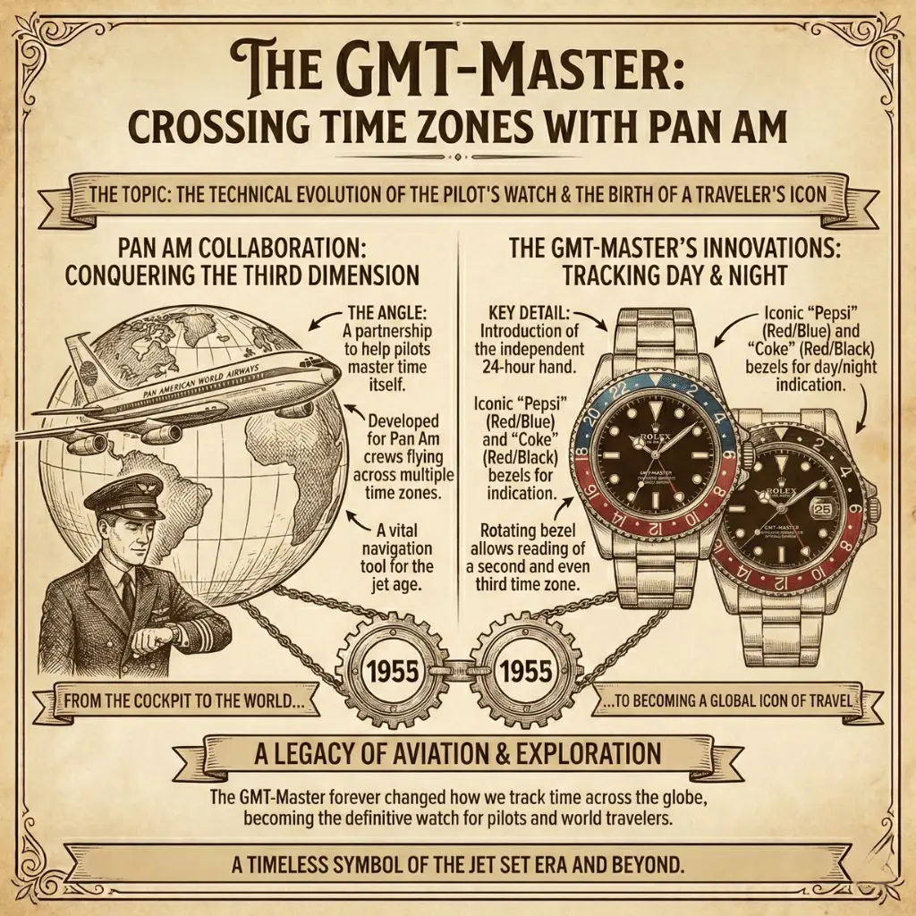 The GMT-Master: Crossing Time Zones with Pan Am